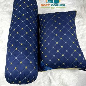 ১টি কোল বালিশ + ১টি বালিশ